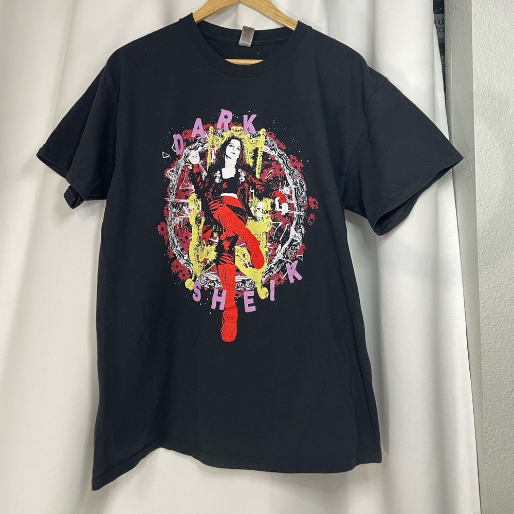 Gildan Black Dark Sheik High Priestess Pro Wrestling Graphic Tee Sz L